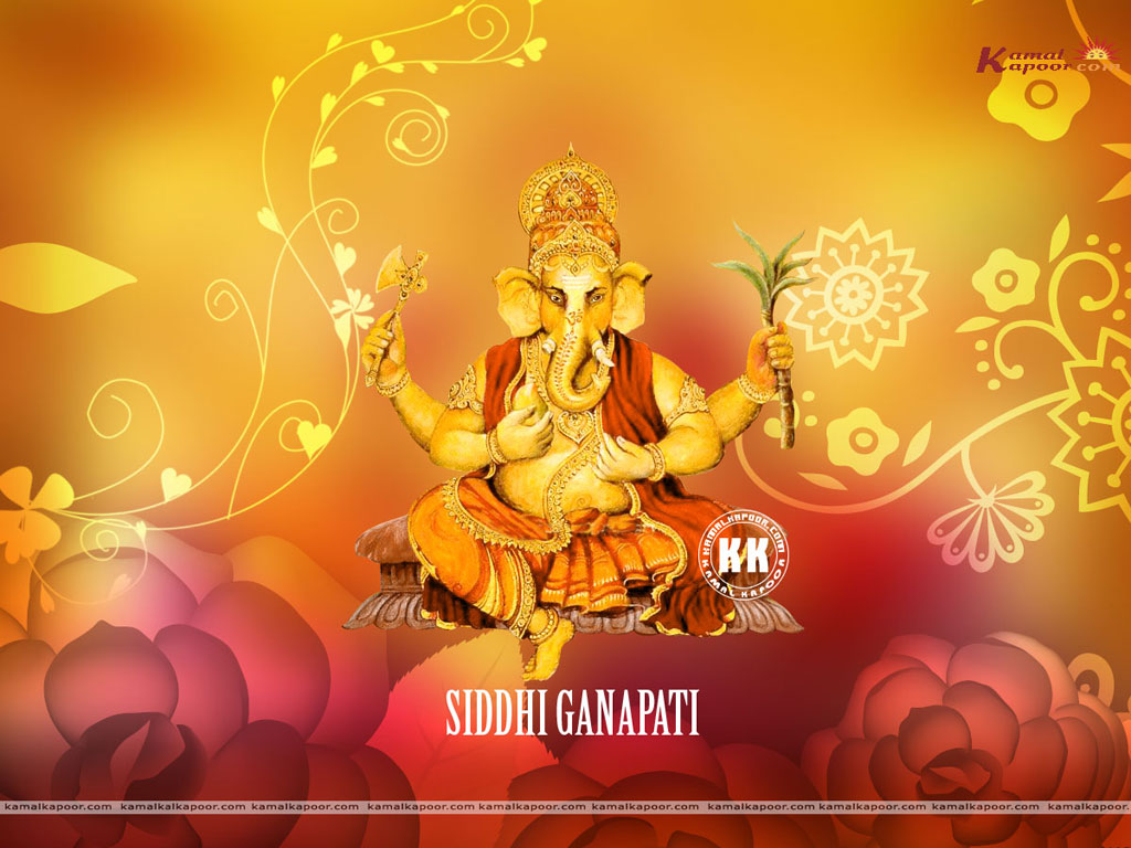 Forms of Ganesha Wallpaper